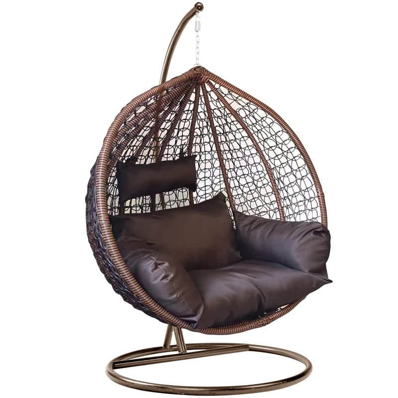Rattan swing chair image 1